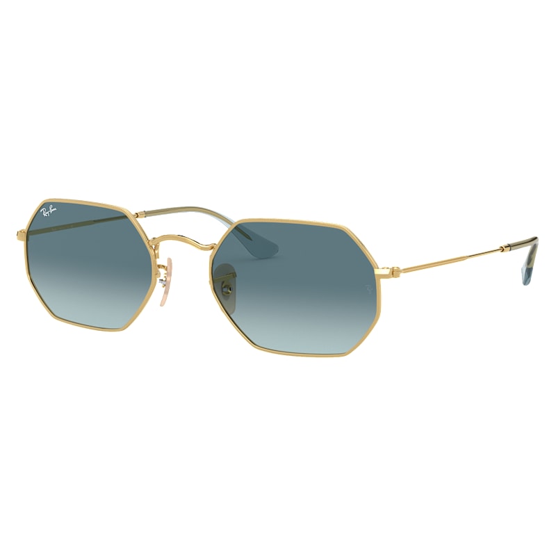 Ray-Ban Octagonal Classic RB3556N Gradient Glass Sunglasses