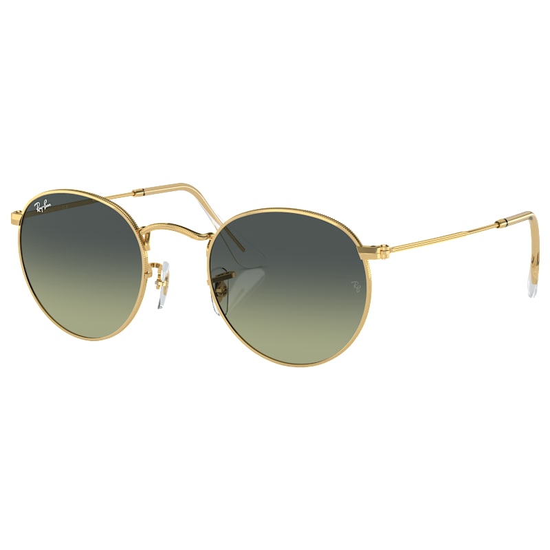 Ray-Ban Round Metal RB3447 Gradient Glass Sunglasses