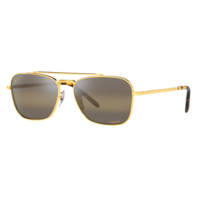 Ray-Ban New Caravan RB3636 Chromance Mirror Glass Polarized Sunglasses