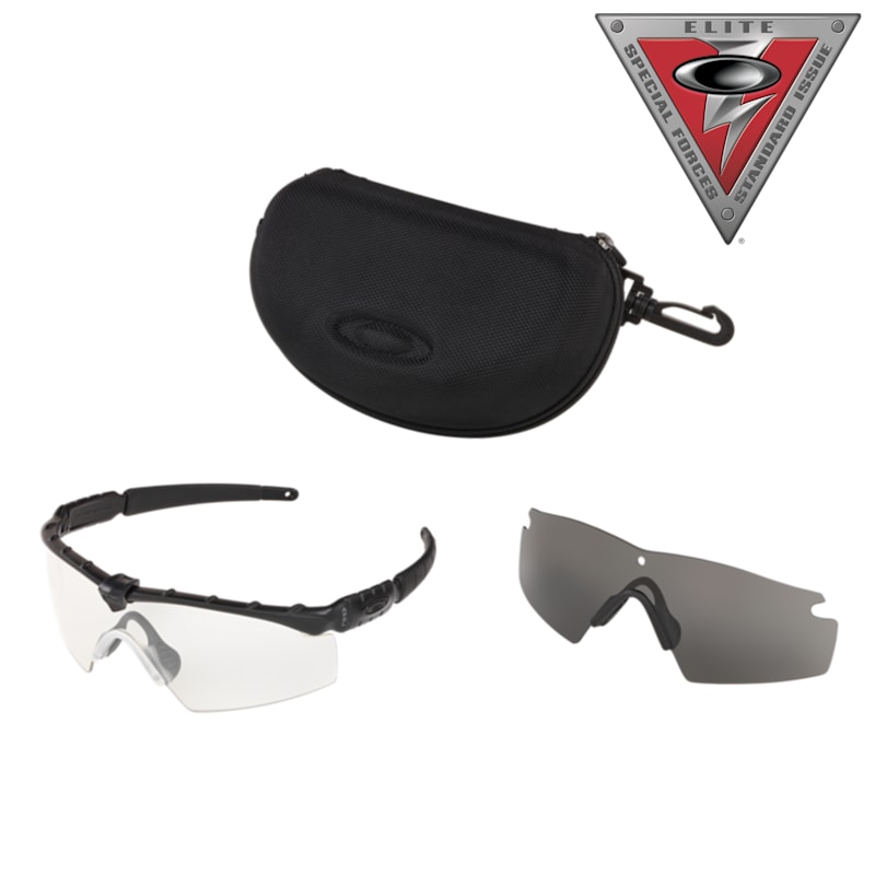 Oakley SI Ballistic M Frame 2.0 Strike Array OO9046 Clear and Grey Lens Sunglasses