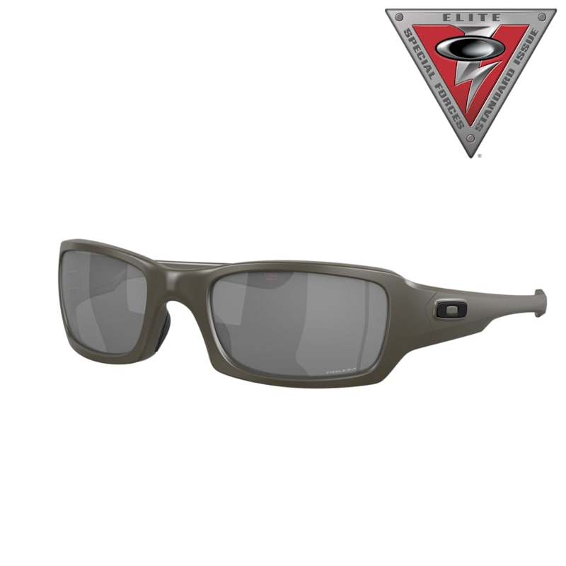 Oakley SI Fives Squared OO9238 OD Green Collection Prizm Grey Mirror Sunglasses