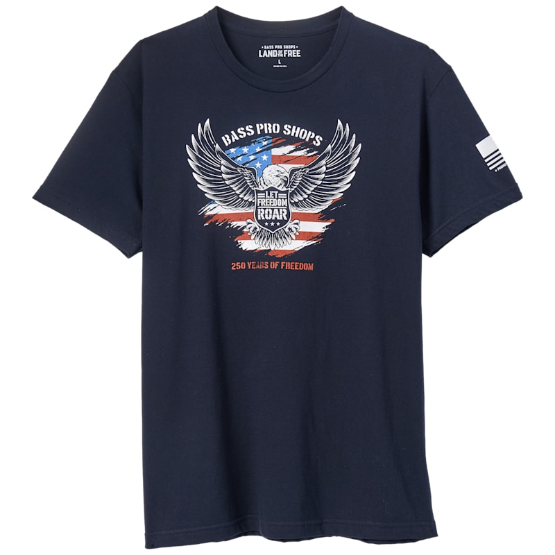 Land of the Free 250 Years Short-Sleeve T-Shirt