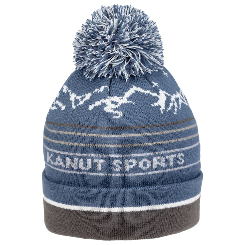 Kanut Sports Acrylic Cuffed Pom Beanie for Men