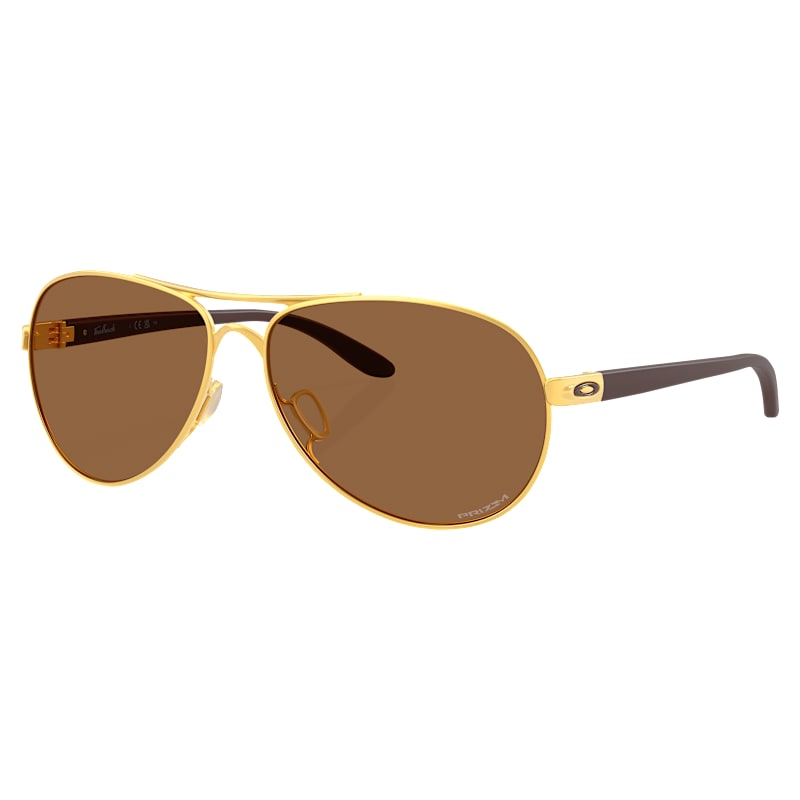 Oakley Feedback OO4079 Prizm Bronze Mirror Sunglasses for Ladies