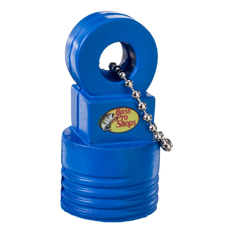 Bass Pro Shops Squishy Drain Plug Key Chain Float