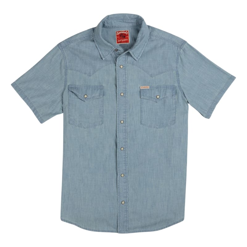 Sendero Wyatt Pearl-Snap Short-Sleeve Shirt