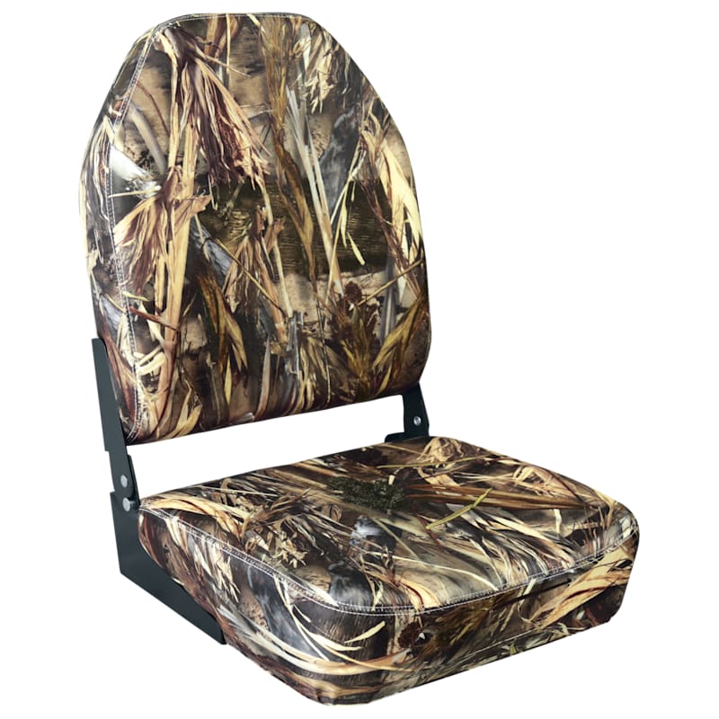 Bass Pro Shops Angler Camo High-Back Boat Seat