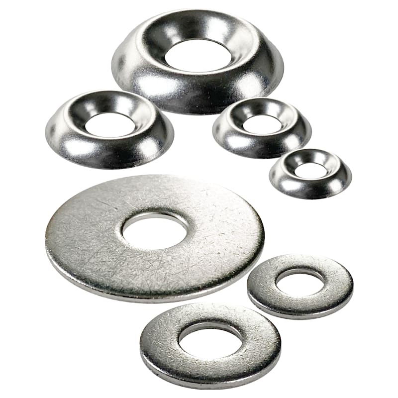Bass Pro Shops Stainless Steel Washer 126-Piece Kit