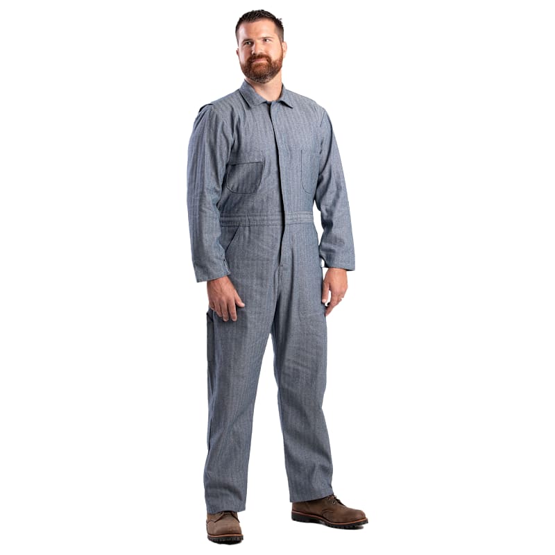 Berne Heritage Fisher Stripe Unlined Coveralls