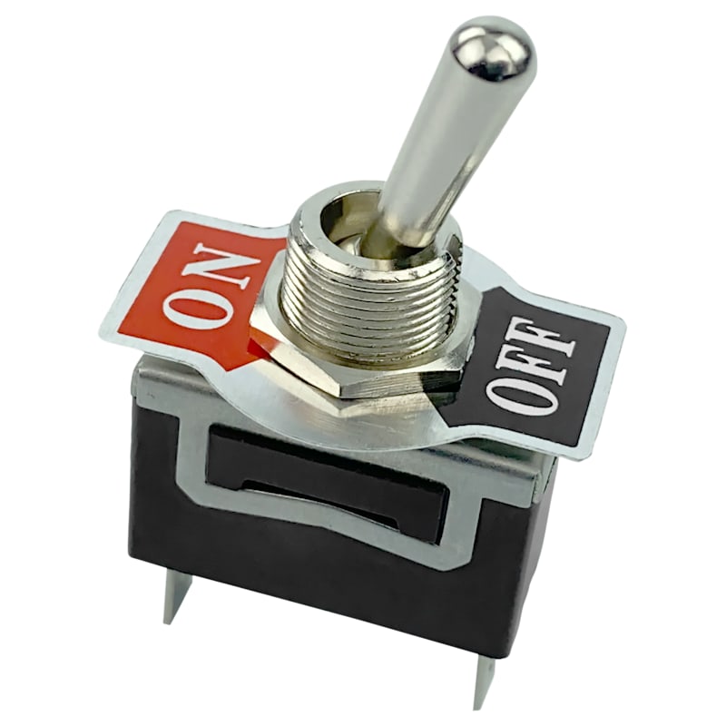 Bass Pro Shops Chrome-Plated Brass On/Off Toggle Switch