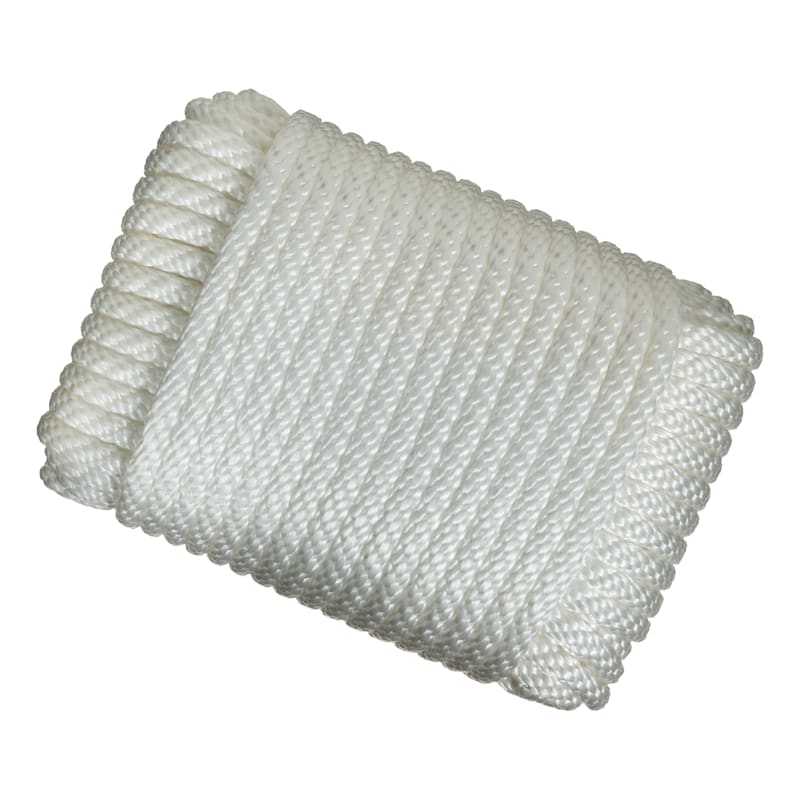 Bass Pro Shops Solid Braid White MFP Rope