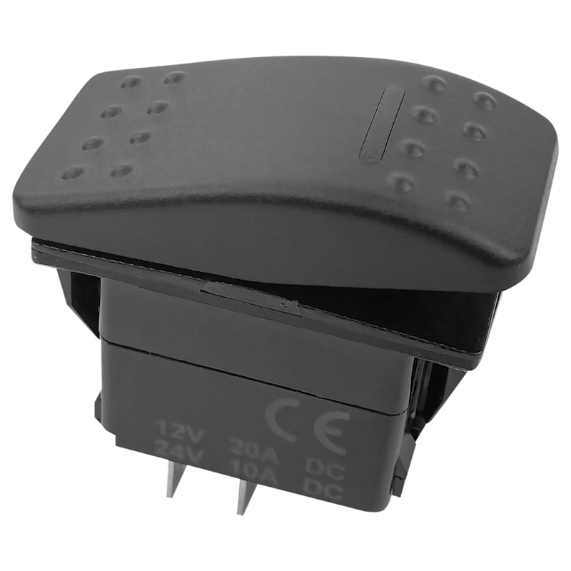 Bass Pro Shops Red-Illuminated On/Off Rocker Switch and Panel