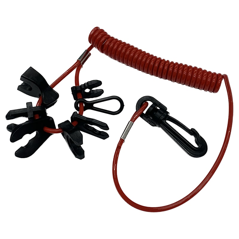Bass Pro Shops Universal Kill Switch Key and Lanyard Set