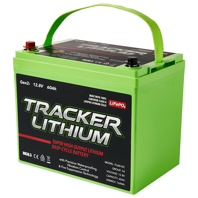Tracker Lithium Gen2 Super High Output Lithium Deep Cycle Battery