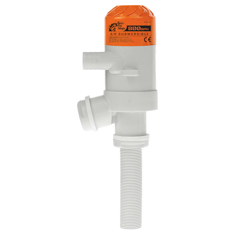 Bass Pro Shops Thru-Hull Livewell Pump