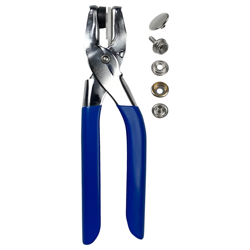 Bass Pro Shops 73-Piece Canvas Snap Kit with Plier Tool
