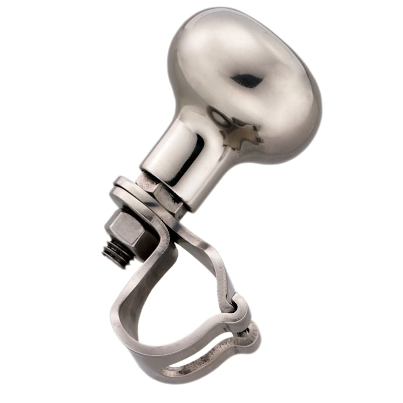 Bass Pro Shops Stainless Steel Steering Wheel Knob