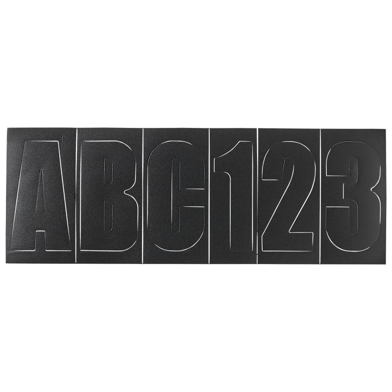 Bass Pro Shops Letter and Number Decal Kit