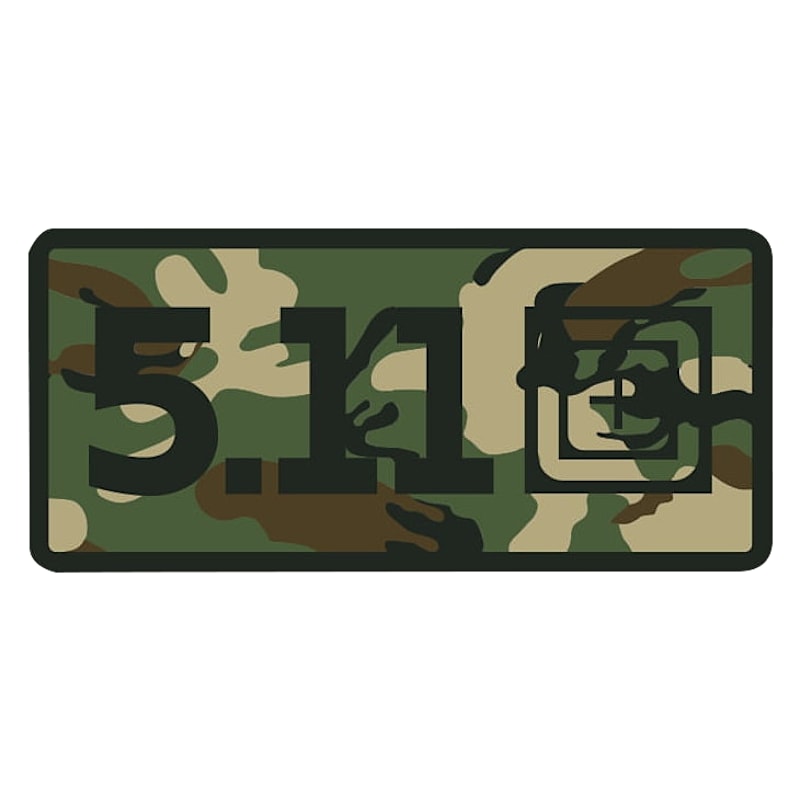 5.11 Tactical Woodland Camo Patch