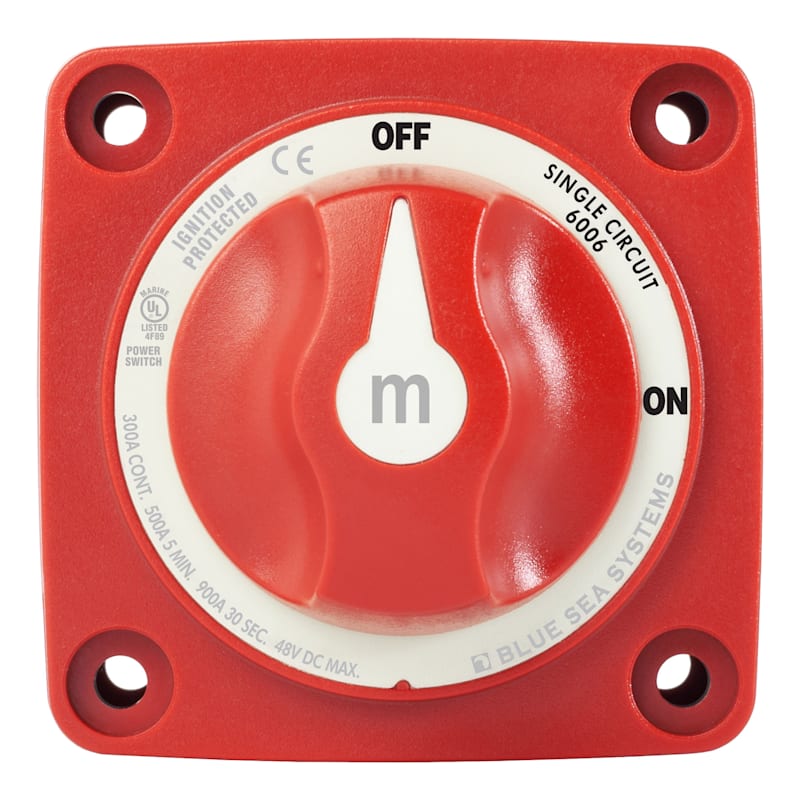 Blue Sea Systems Mini On-Off Battery Switch