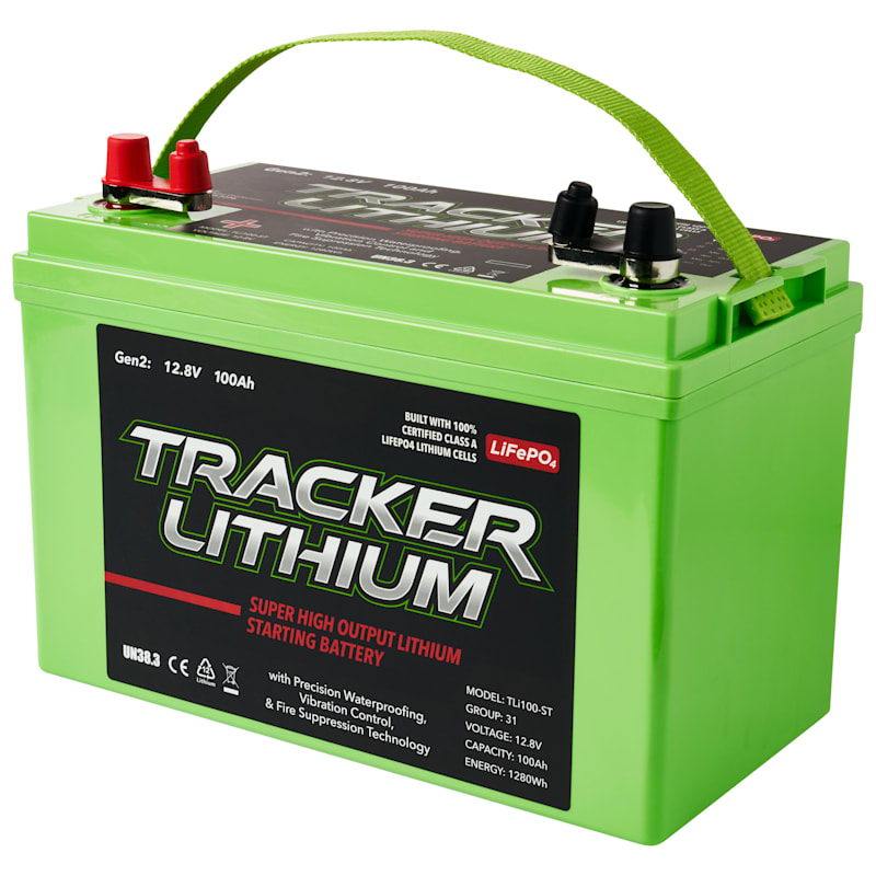 Tracker Lithium Gen2 Super High Output Lithium Starting Battery