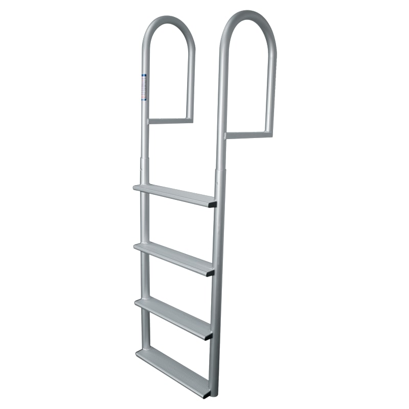 JIF Marine DJV Wide-Step Stationary Dock Ladder