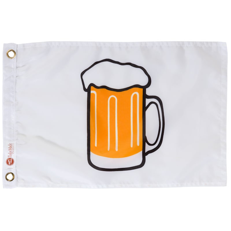 Taylor Made Beer Mug Novelty Flag