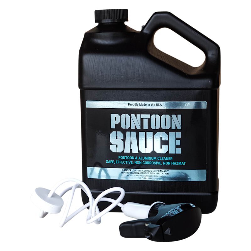 Boat Bling Pontoon Sauce Bare Aluminum and Pontoon Cleaner