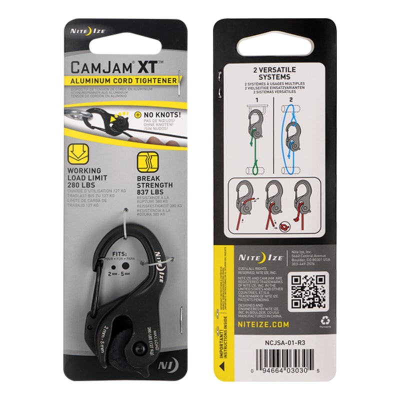 Nite Ize CamJam XT Aluminum Cord Tightener