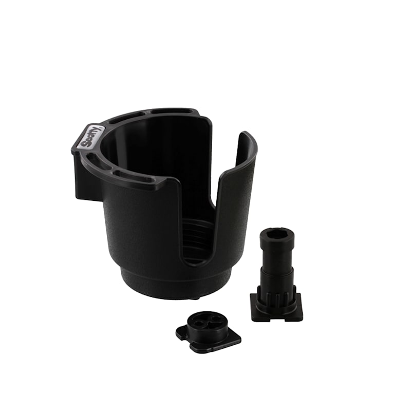Scotty Drink Holder with Bulkhead/Gunnel and Rod Holder Post Mount