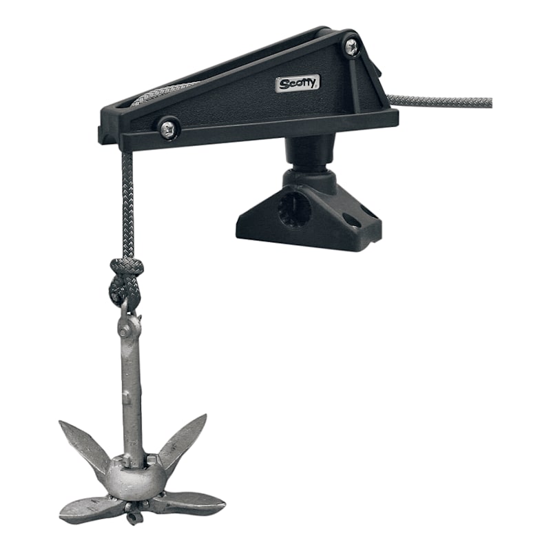 Scotty Anchor Lock with Deck/Side Mount