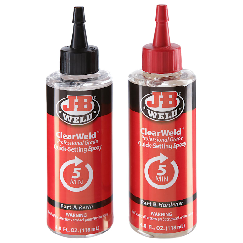 J-B Weld ClearWeld Pro 8-oz. Set