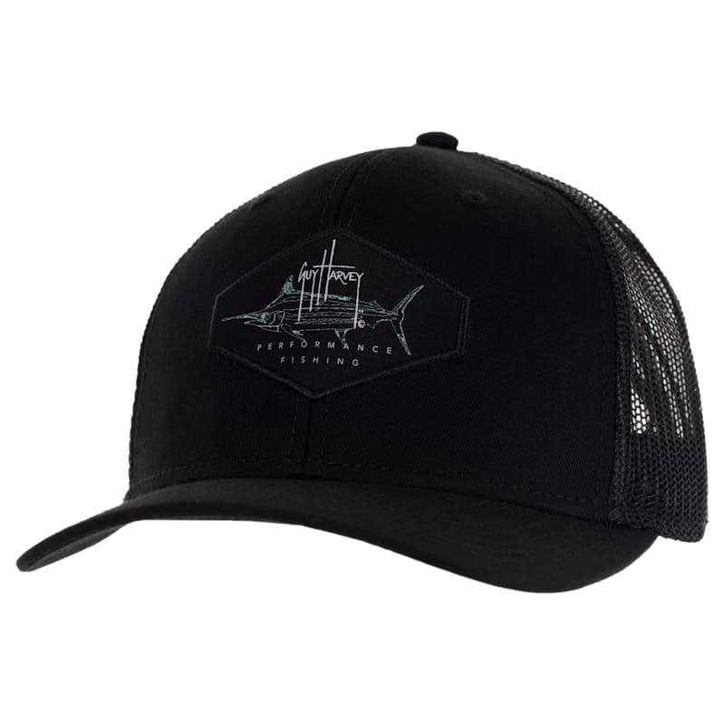 Guy Harvey Marlin Patch Cap