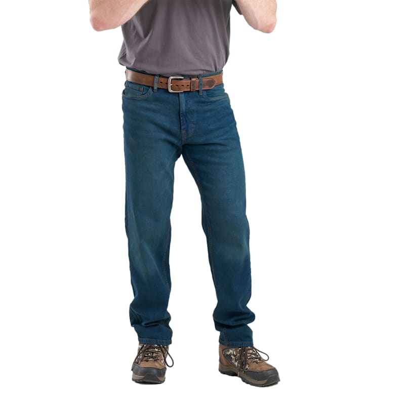 Berne Heartland Flex Relaxed-Fit Straight-Leg Jeans