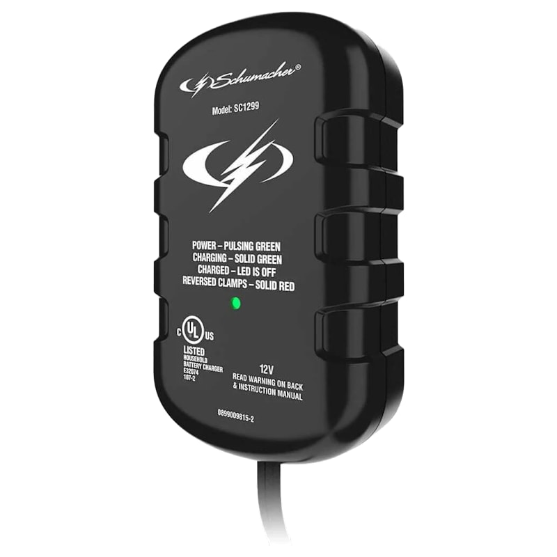 Schumacher .8A 12V Automatic Battery Charger and Maintainer