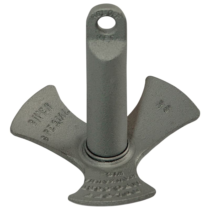 Roloff Manufacturing River Special Aluminum-Finish Marine Anchor
