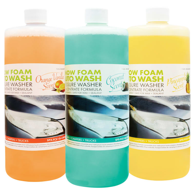 Sun Joe Premium Snow Foam Car Wash Soap and Cleaner