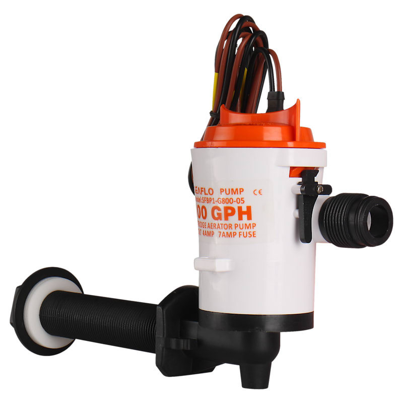 12V Seaflo 05 Series 800GPH Baitwell/Livewell Pump