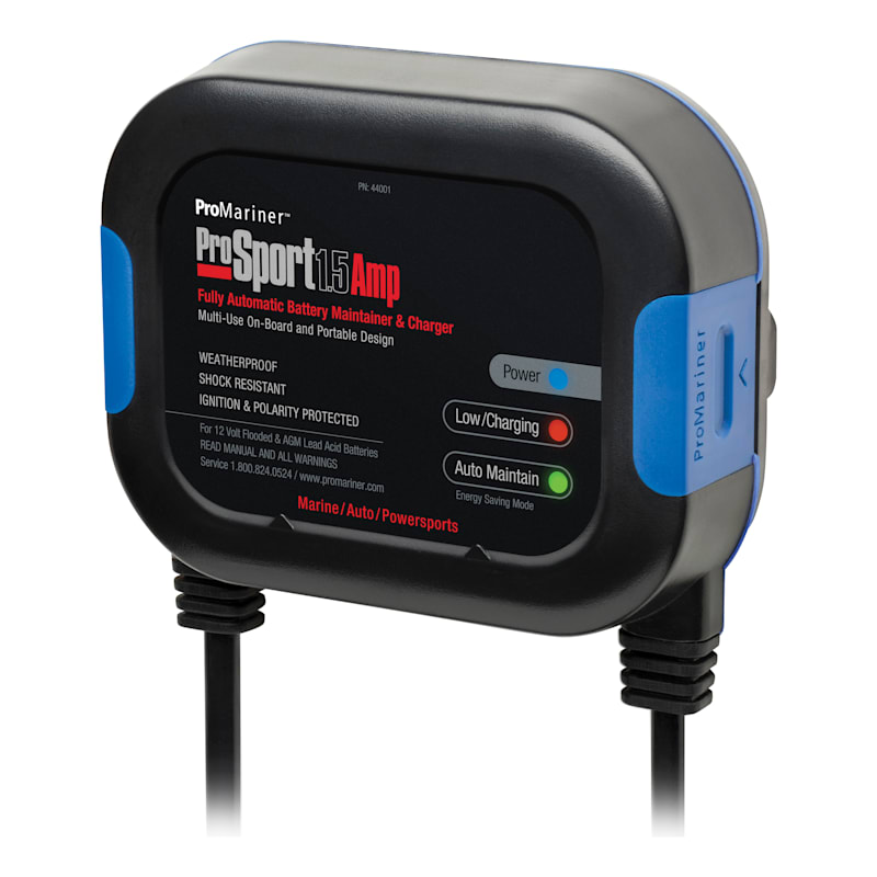 ProMariner ProSport 1.5 Amp Battery Maintainer and Charger