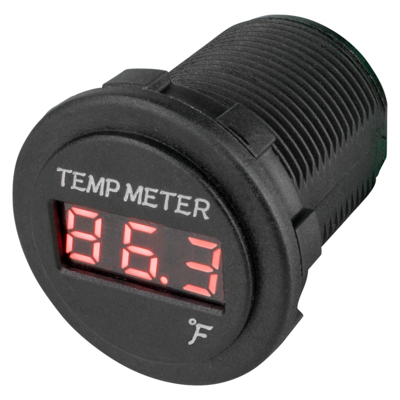 Sea-Dog Round LED Temperature Meter