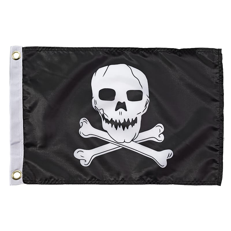 Taylor Made Pirate Heads Jolly Roger Marine Flag