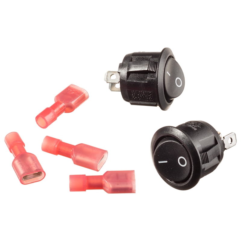 Blue Water LED On/Off Mini Rocker Switch