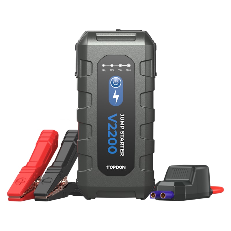TOPDON V2200 Jump-Starter, Power Bank, and Flashlight