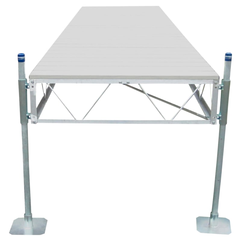 Patriot Docks Straight Dock with Aluminum Decking