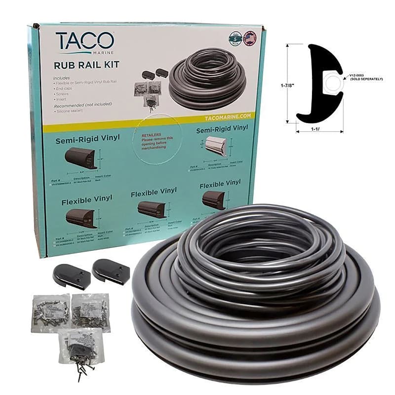 TACO Marine Flexible Rub Rail Kit