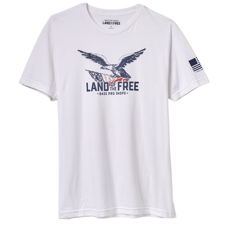 Land of the Free Eagle Short-Sleeve T-Shirt
