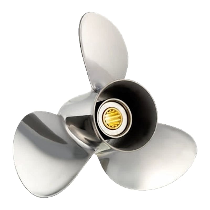 SOLAS New Saturn Stainless Steel 3-Blade Propeller for Yamaha