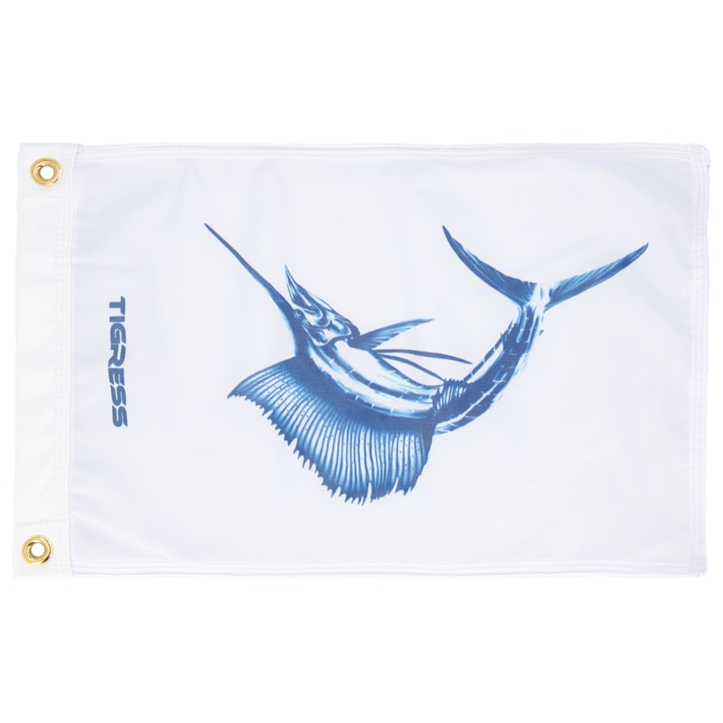 Tigress Outriggers & Gear Sailfish Release Flag