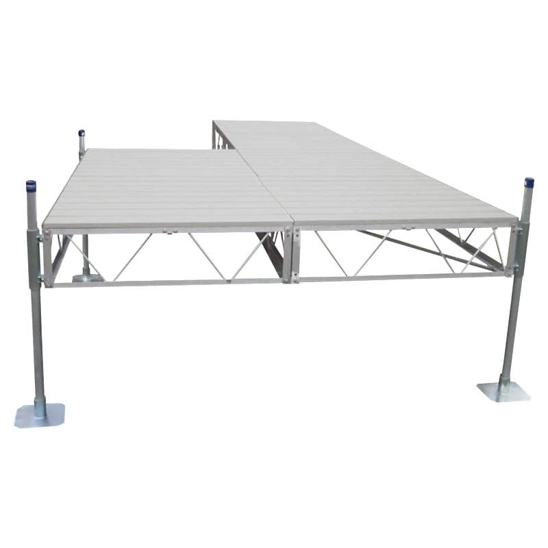 Patriot Docks Patio Dock with Aluminum Decking