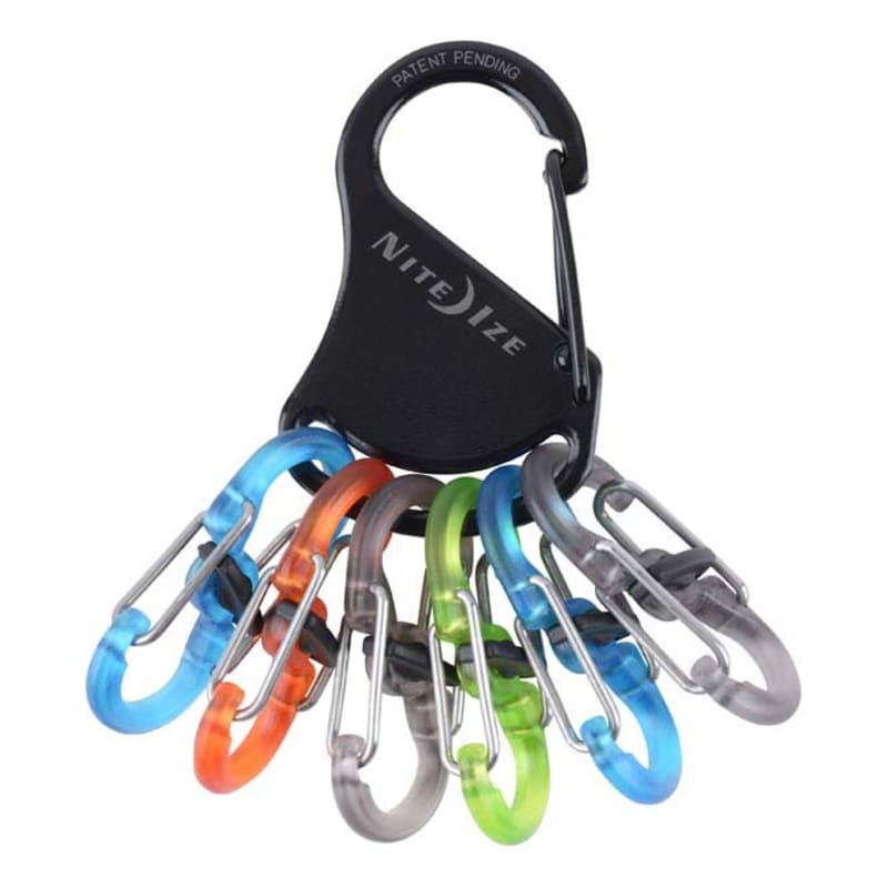 Nite Ize KeyRack Locker with Polycarbonate S-Biner MicroLocks